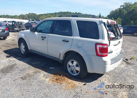 2012 Ford Escape Xlt from USA, damaged, VIN 1FMCU9D79CKC49169